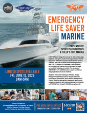 Load image into Gallery viewer, Emergency Life Saver Marine (ELS-M) Course at Toler's Cove Marina in Mt Pleasant, SC
